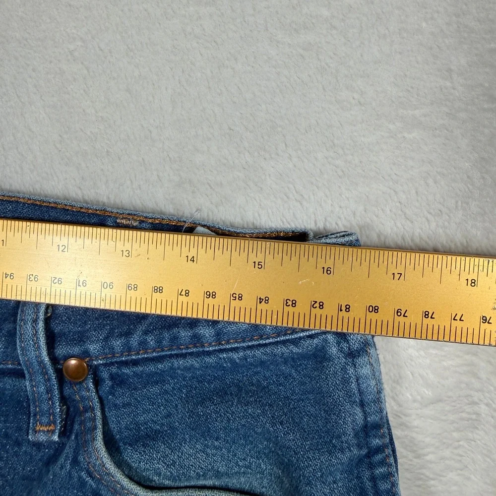 Wrangler Jeans Mens 36x38 Blue Denim Straight Leg Classic‎ Fit Pants Made In USA